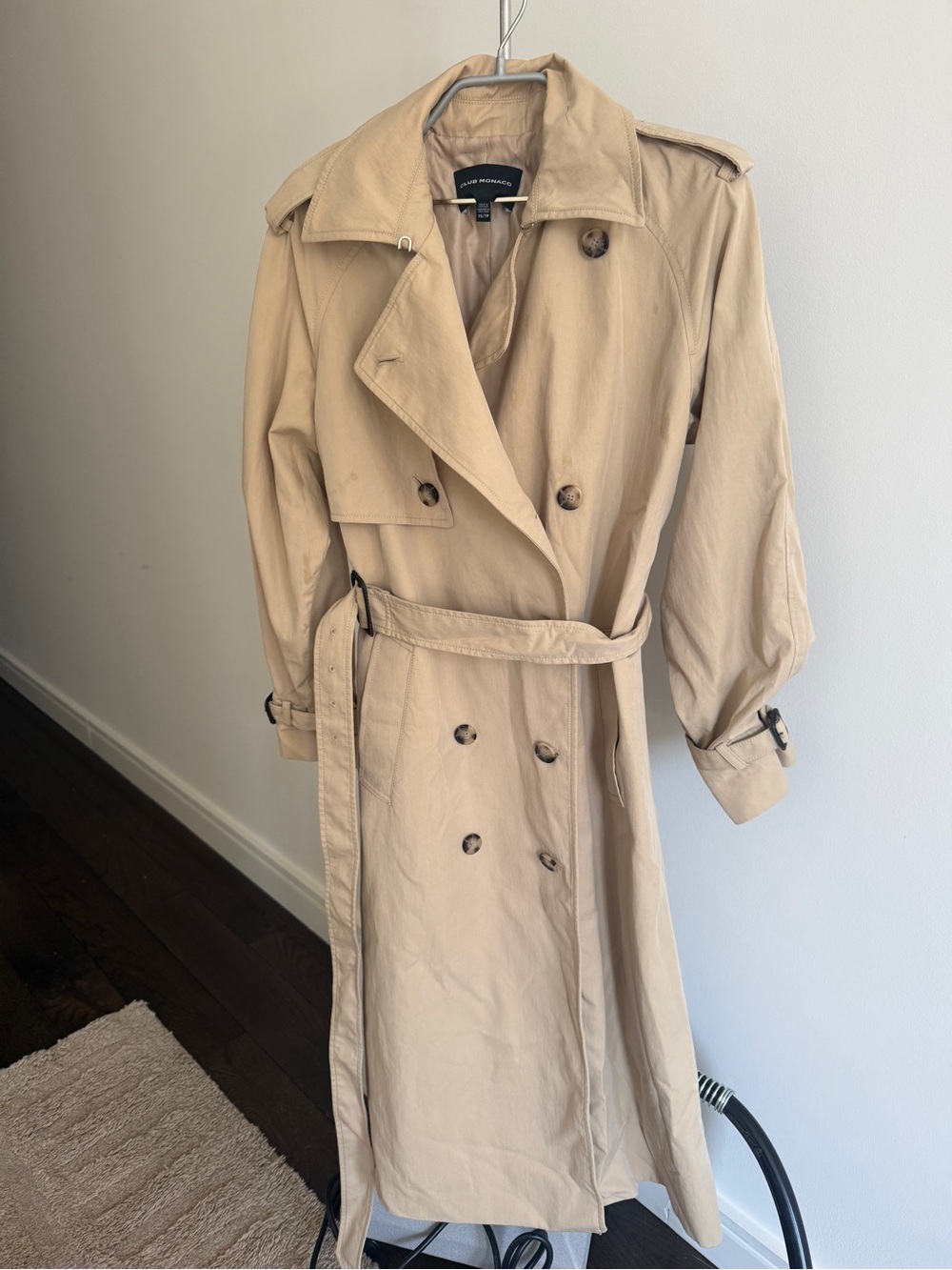 Tan Trench Coat - the Monaco coat - Picture 6 of 10